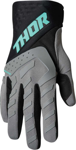 Thor - Thor Spectrum Gloves - 3330-6826 - Gray/Black/Mint - Small