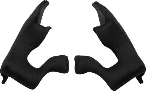 Thor - Thor Cheek Pad for Fleet Helmet - Lg - 45mm - Black - 0134-4076