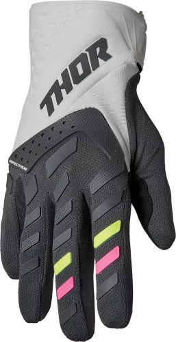 Thor - Thor Spectrum Womens Gloves - 3331-0203 - Gray/Charcoal - Small