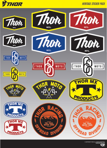 Thor - Thor Decal Sheet Heritage - 4320-1572