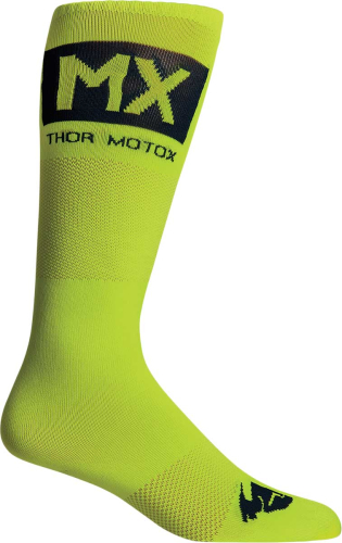 Thor - Thor MX Cool Socks - 3431-0666 - Acid/Midnight - Lg-XL
