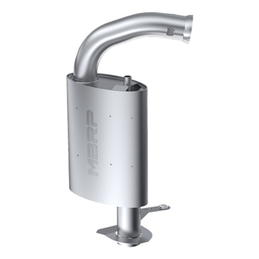 MBRP - MBRP Powersports Quiet Profile Muffler - 145Q204
