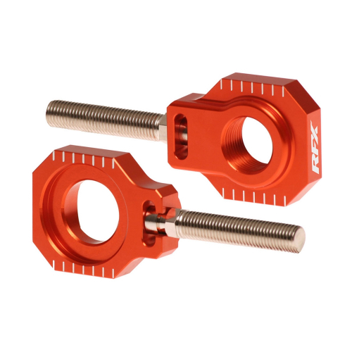 RFX Pro Series Rear Axle Blocks - Orange - FXAB 50200 99OR
