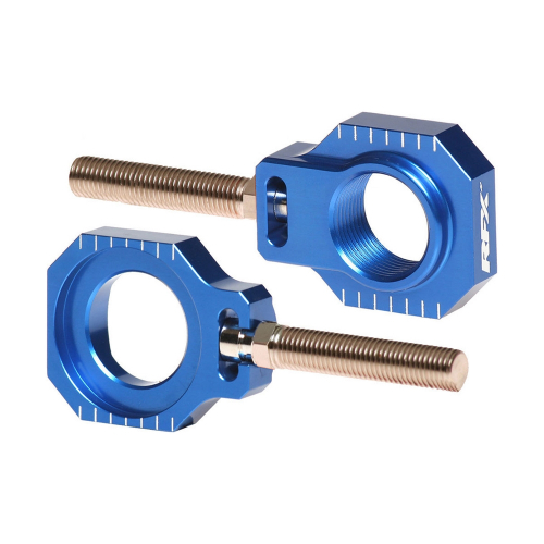 RFX Pro Series Rear Axle Blocks - Blue - FXAB 50600 99BU