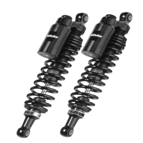 Bitubo - Bitubo WMT0 Adjustable Twinshocks with Spring Preload - L.391mm. - Dark - G0027WMT02V2
