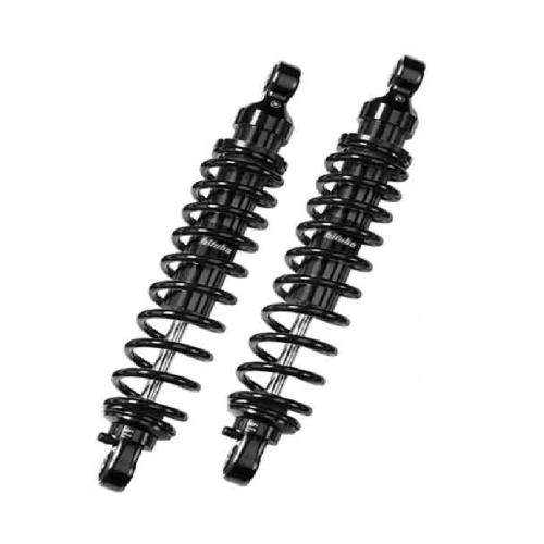 Bitubo - Bitubo WME0 Adjustable Twinshocks with Spring Preload - L.345mm. - Dark - H0072WME02V2
