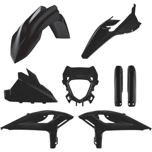 Polisport - Polisport MX Complete Kit - Black - 91596