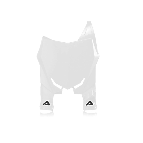 Acerbis - Acerbis Raptor Front Number Plate - White - 2988280002