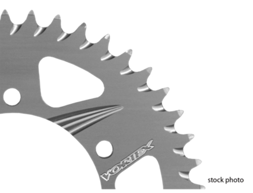 Vortex - Vortex Aluminum Rear Sprocket - Silver - 48T - 625-48