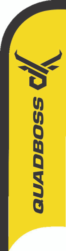 QuadBoss - QuadBoss Quadboss Sail Flag - Yellow - 155352