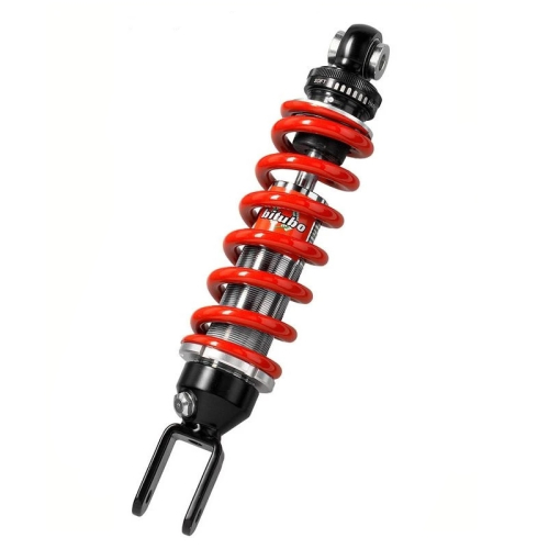Bitubo - Bitubo WZE0 Adjustable Monoshock with Spring Preload - Red - H0014WZE01