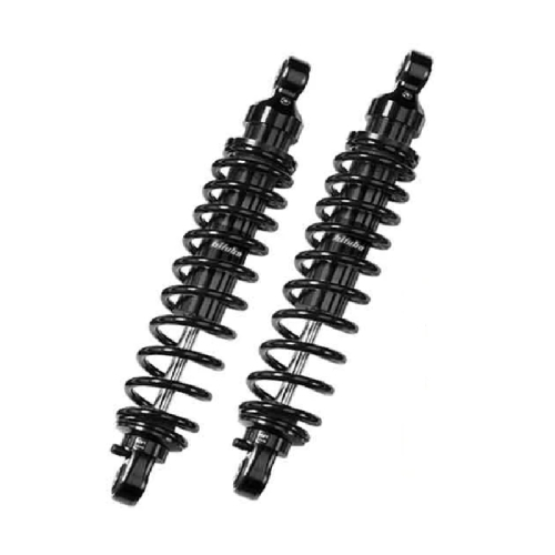 Bitubo - Bitubo WME0 Adjustable Twinshocks with Spring Preload - L.326mm. - Dark - H0003WME02V2