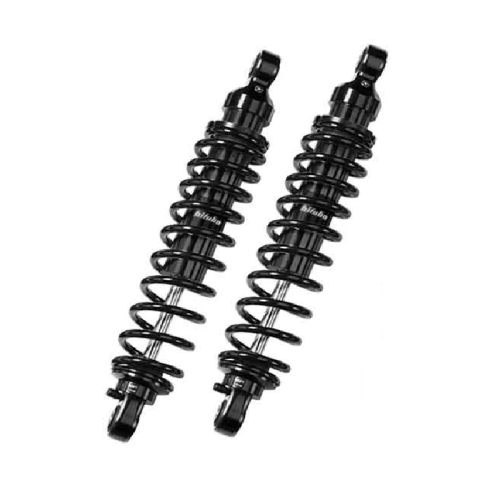 Bitubo - Bitubo WME0 Adjustable Twinshocks with Spring Preload - L.367mm. - Dark - H0007WME02V2