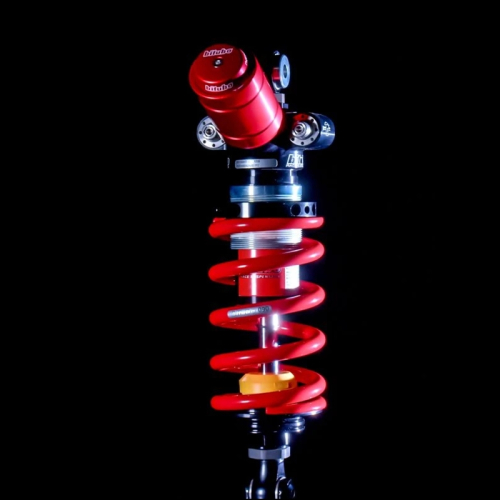 Bitubo - Bitubo XXT Adjustable Monoshock with Spring Preload - L.283mm. - Red - D0052XXT11