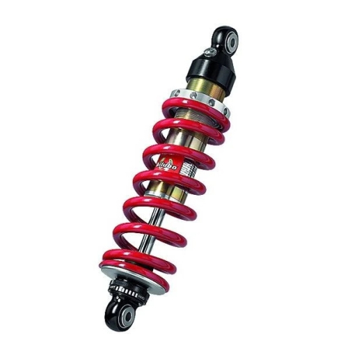 Bitubo - Bitubo CZE0 Adjustable Monoshocks with Spring Preload - Red - BW008CZE01
