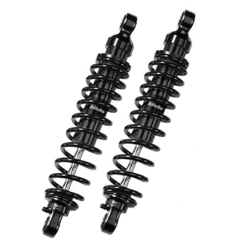 Bitubo - Bitubo WME0 Adjustable Twinshocks with Spring Preload - L.349mm. - Dark - G0029WME02V2