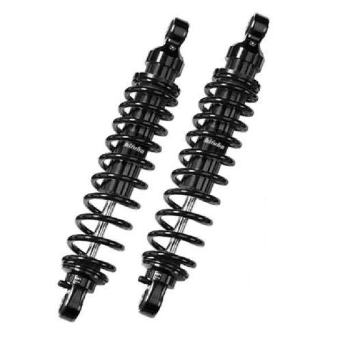 Bitubo - Bitubo WME0 Adjustable Twinshocks with Spring Preload - L.371mm. - Dark - G0034WME02V2