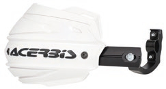 Acerbis - Acerbis Adv Type D Endurance-X Handguards - White/Black - 2987921035