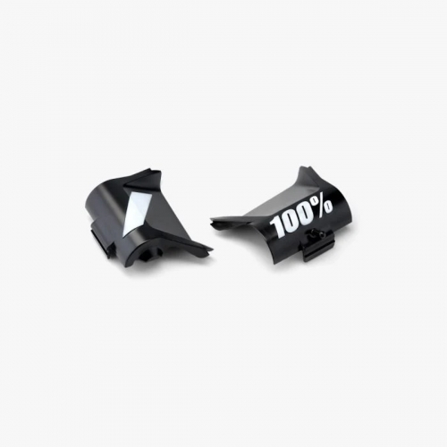 100% - 100% Canister Cover Kit for RC1/AC1/ST1/RC2/AC2/ST2 Forecast Goggles - Black / White - 59046-00002