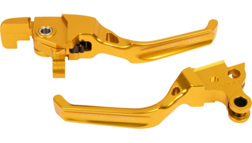 Arlen Ness - Arlen Ness Method Lever Sets - Gold Anodized - 530-040