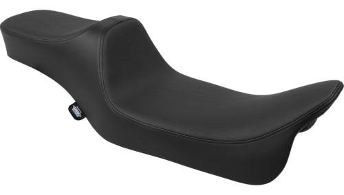 Drag Specialties - Drag Specialties Extended Reach Predator III 2-Up Seat - Smooth - Vinyl - 0801-1922