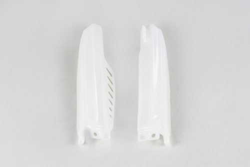 UFO Plastics - UFO Plastics Fork Slider Protectors - White - HO04612-280