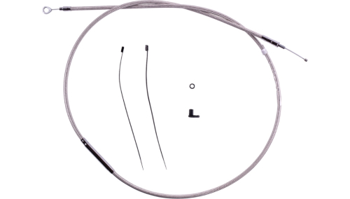 Magnum - Magnum Redesigned Polished Stainless Clutch Cable - 62-11/16in. - 5210-62