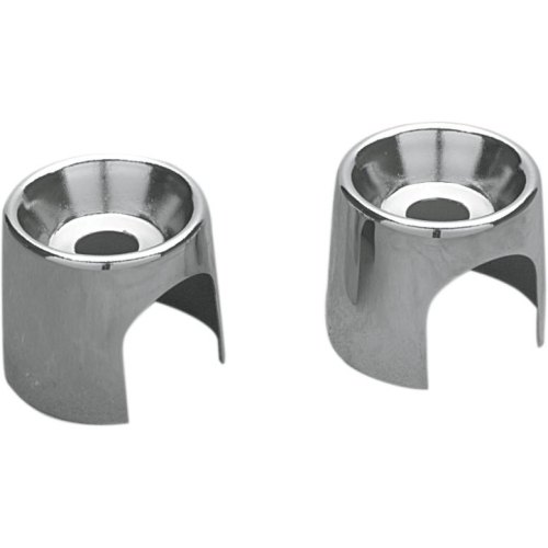 Drag Specialties - Drag Specialties Upper Shock Bolt/Stud Covers - Chrome - DS 310012