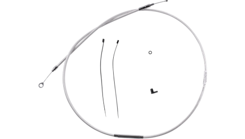 Magnum - Magnum Redesigned Braided Sterling Chromite II Clutch Cable - 74-11/16in. - 3228-74