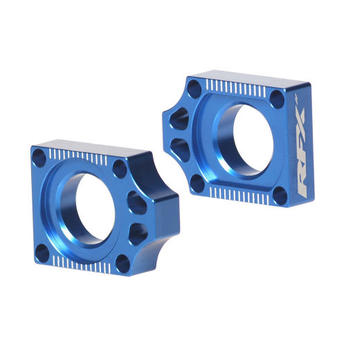 RFX Pro Series Rear Axle Blocks - Blue - FXAB 40200 99BU