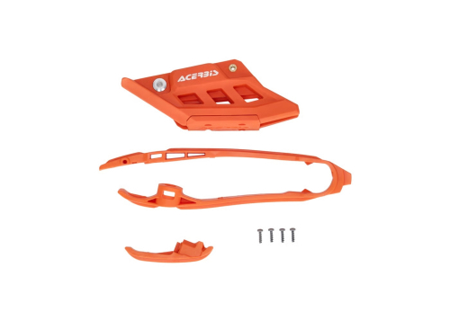Acerbis - Acerbis Chain Guide and Slider Kit - Orange - 2986720237