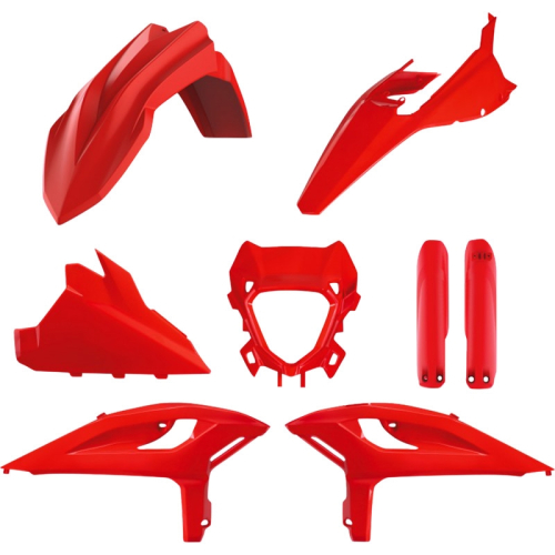 Polisport - Polisport MX Complete Kit - Red - 91601
