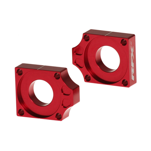 RFX Pro Series Rear Axle Blocks - Red - FXAB 40300 99RD