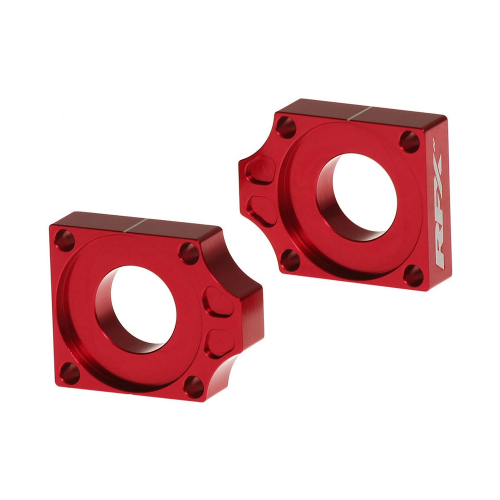 RFX Pro Series Rear Axle Blocks - Red - FXAB 50300 99RD