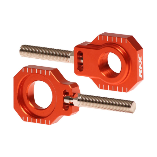 RFX Pro Series Rear Axle Blocks - Orange - FXAB 50001 99OR