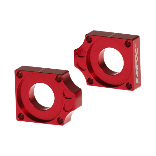 RFX Pro Series Rear Axle Blocks - Red - FXAB 50600 99RD