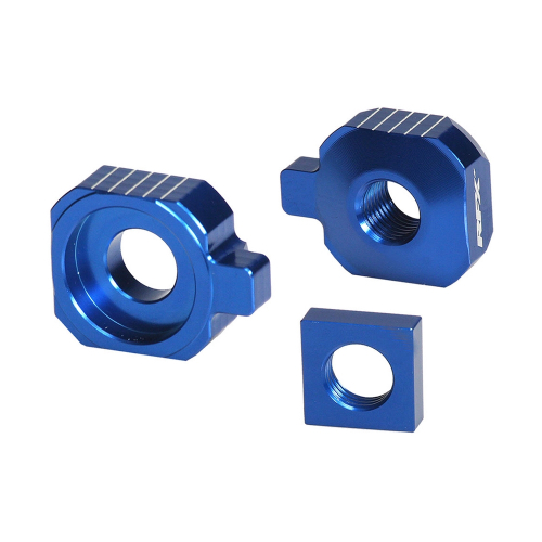 RFX Pro Series Rear Axle Blocks - Blue - FXAB 60100 99BU