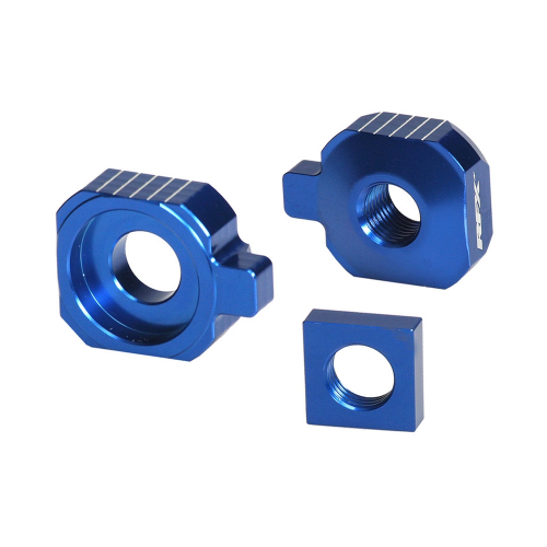 RFX Pro Series Rear Axle Blocks - Blue - FXAB 70400 99BU