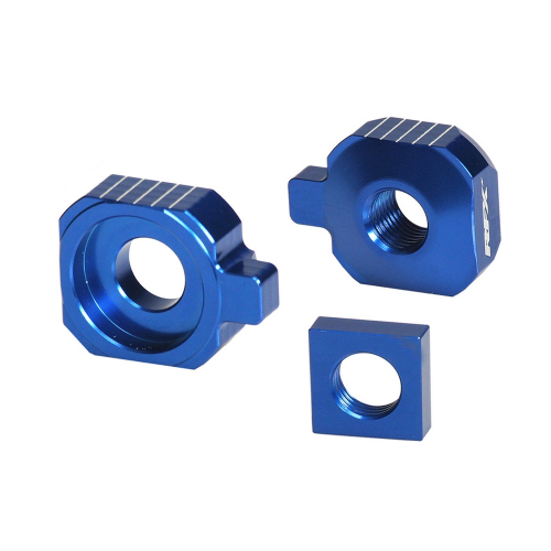 RFX Pro Series Rear Axle Blocks - Blue - FXAB 70500 99BU