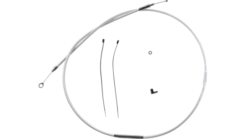 Magnum - Magnum Redesigned Braided Sterling Chromite II Clutch Cable - 57-11/16in. - 3210-57