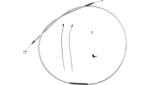 Magnum - Magnum Redesigned Braided Sterling Chromite II Clutch Cable - 61-11/16in. - 3210-61