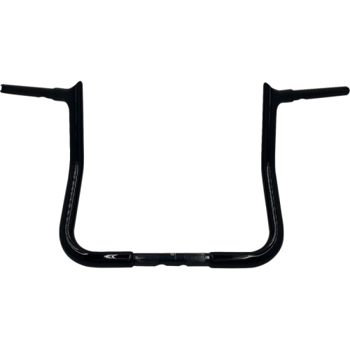 Fat Baggers, Inc. - Fat Baggers, Inc. 1-1/4in. Ez Install Reduced Reach Pointed Top Handlebar - Gloss Black - 905013-B