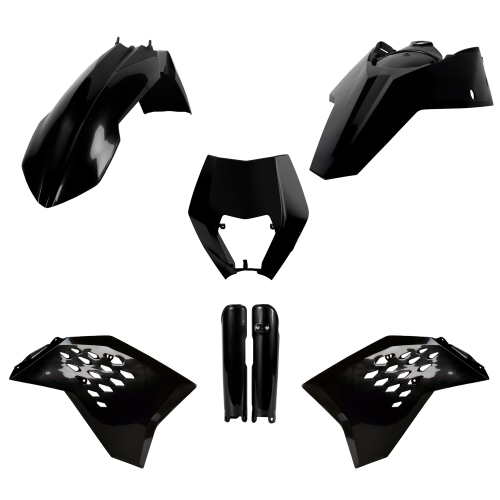 Polisport - Polisport MX Complete Kit - Black - 91458