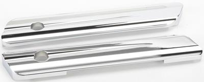 HardDrive - HardDrive Saddlebag Latch Covers - Machined Finish Chrome - 109011