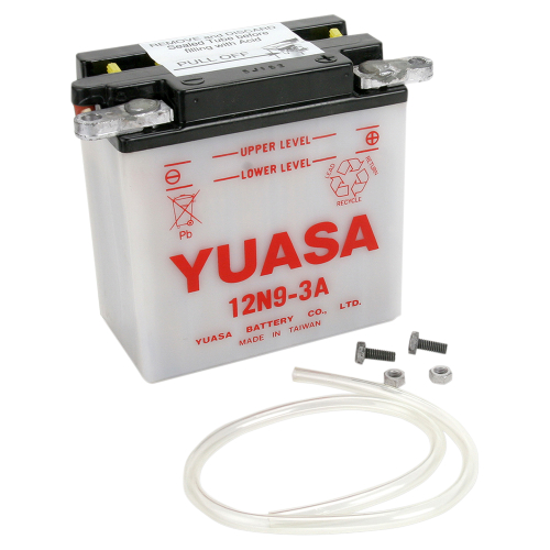 Yuasa - Yuasa Conventional 12V Battery - 12N9-3A - YUAM2293A