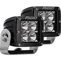 RIGID Industries - RIGID Industries D-Series PRO - Flood LED - Pair - Black - Image 1