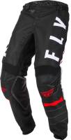 Fly Racing - Fly Racing Kinetic K120 Pants - 373-43338 Black/White/Red Size 38 - Image 4