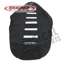 SDG - SDG 6-Rib Gripper Seat Cover - Black Cover/White Ribs - 95958WK - Image 2