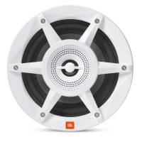 JBL - JBL 6.5" Coaxial Marine RGB Speakers - White STADIUM Series - Image 1