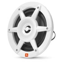 JBL - JBL 6.5" Coaxial Marine RGB Speakers - White STADIUM Series - Image 2